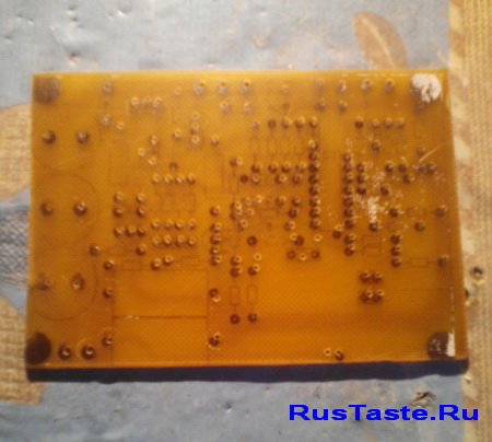 Печатная плата простого зарядного устройства